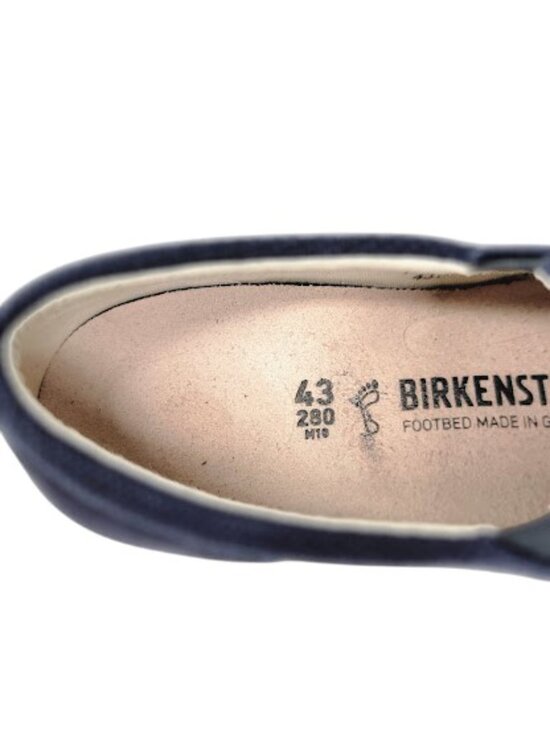 BIRKENSTOCK Oswego Canvas Slip On Sneakers Navy Blue Men’s 10 EU 43 Regular NWOB main image 6
